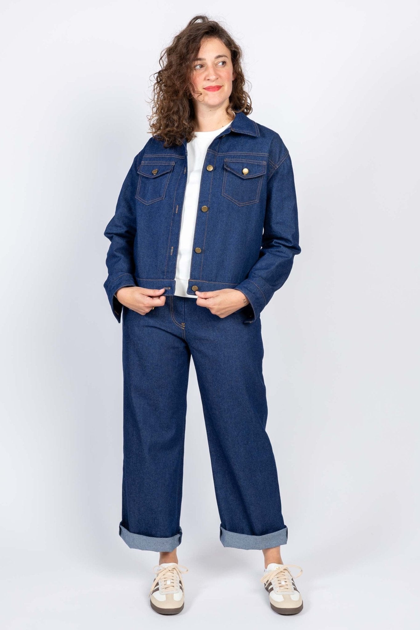 I am GOLD - Denim Jacket Pattern - I AM PATTERNS - Simplifi Fabric