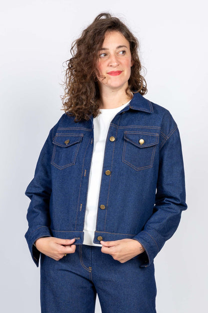 I am GOLD - Denim Jacket Pattern - I AM PATTERNS - Simplifi Fabric