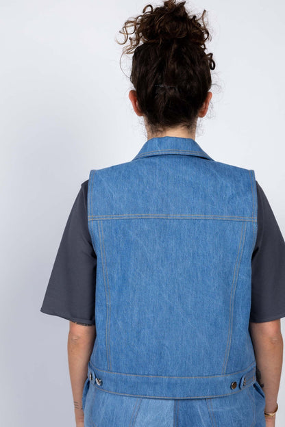 I am GOLD - Denim Jacket Pattern - I AM PATTERNS - Simplifi Fabric