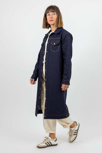 I am GOLD - Denim Jacket Pattern - I AM PATTERNS - Simplifi Fabric