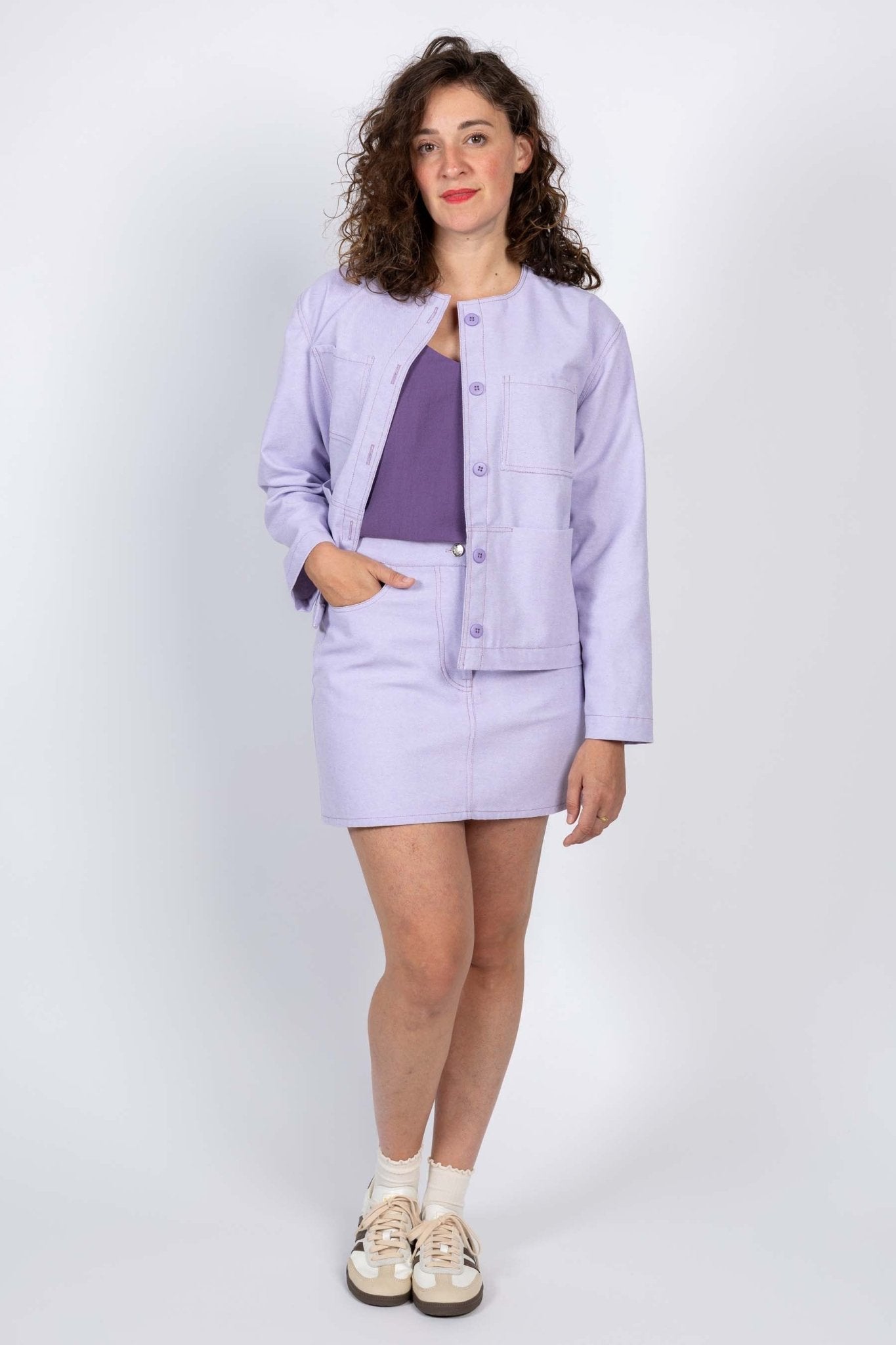 I am GOLD - Denim Jacket Pattern - I AM PATTERNS - Simplifi Fabric