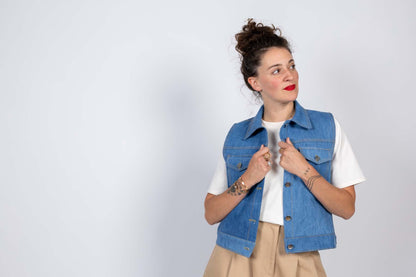 I am GOLD - Denim Jacket Pattern - I AM PATTERNS - Simplifi Fabric