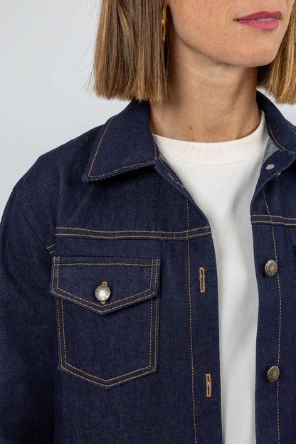 I am GOLD - Denim Jacket Pattern - I AM PATTERNS - Simplifi Fabric