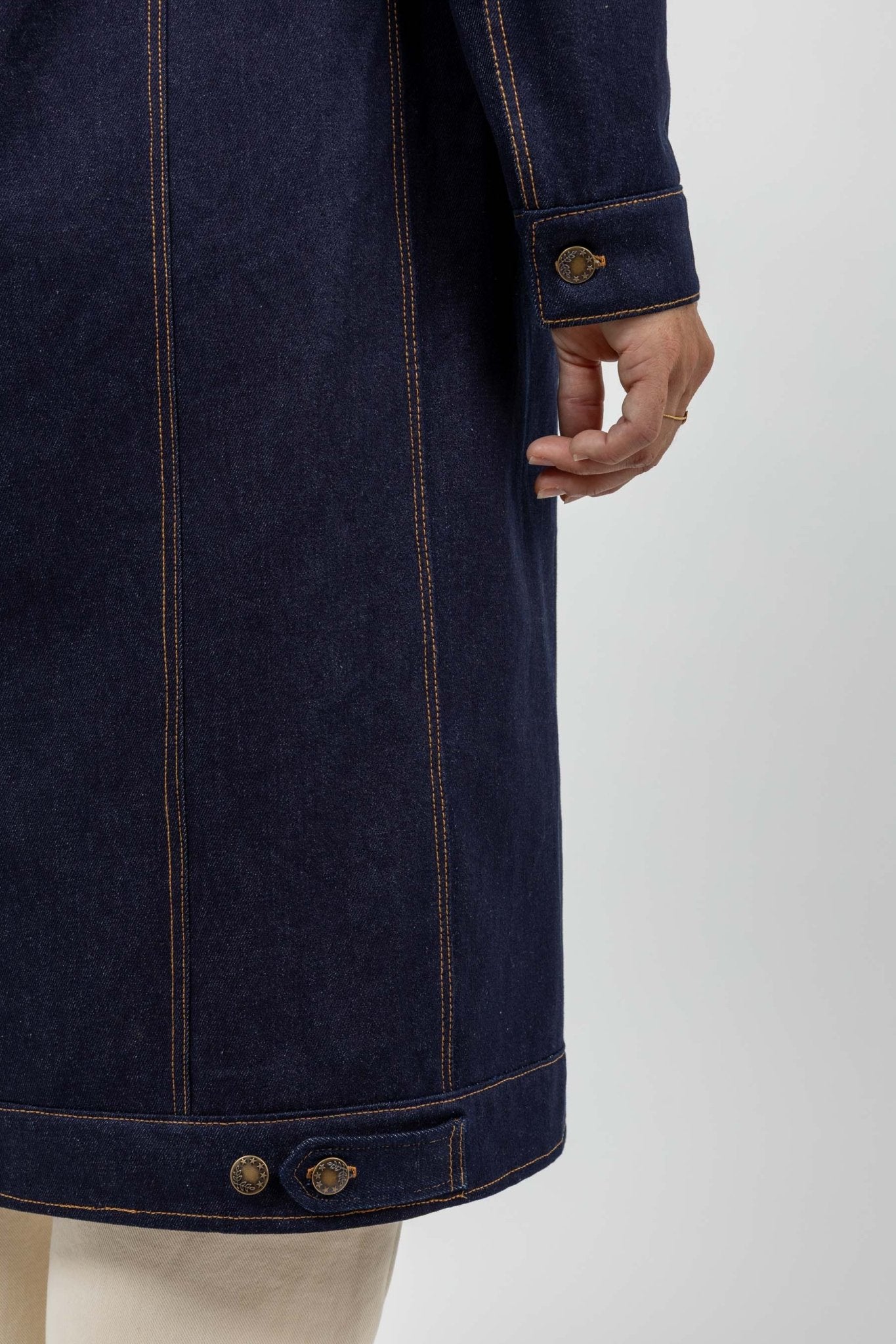 I am GOLD - Denim Jacket Pattern - I AM PATTERNS - Simplifi Fabric