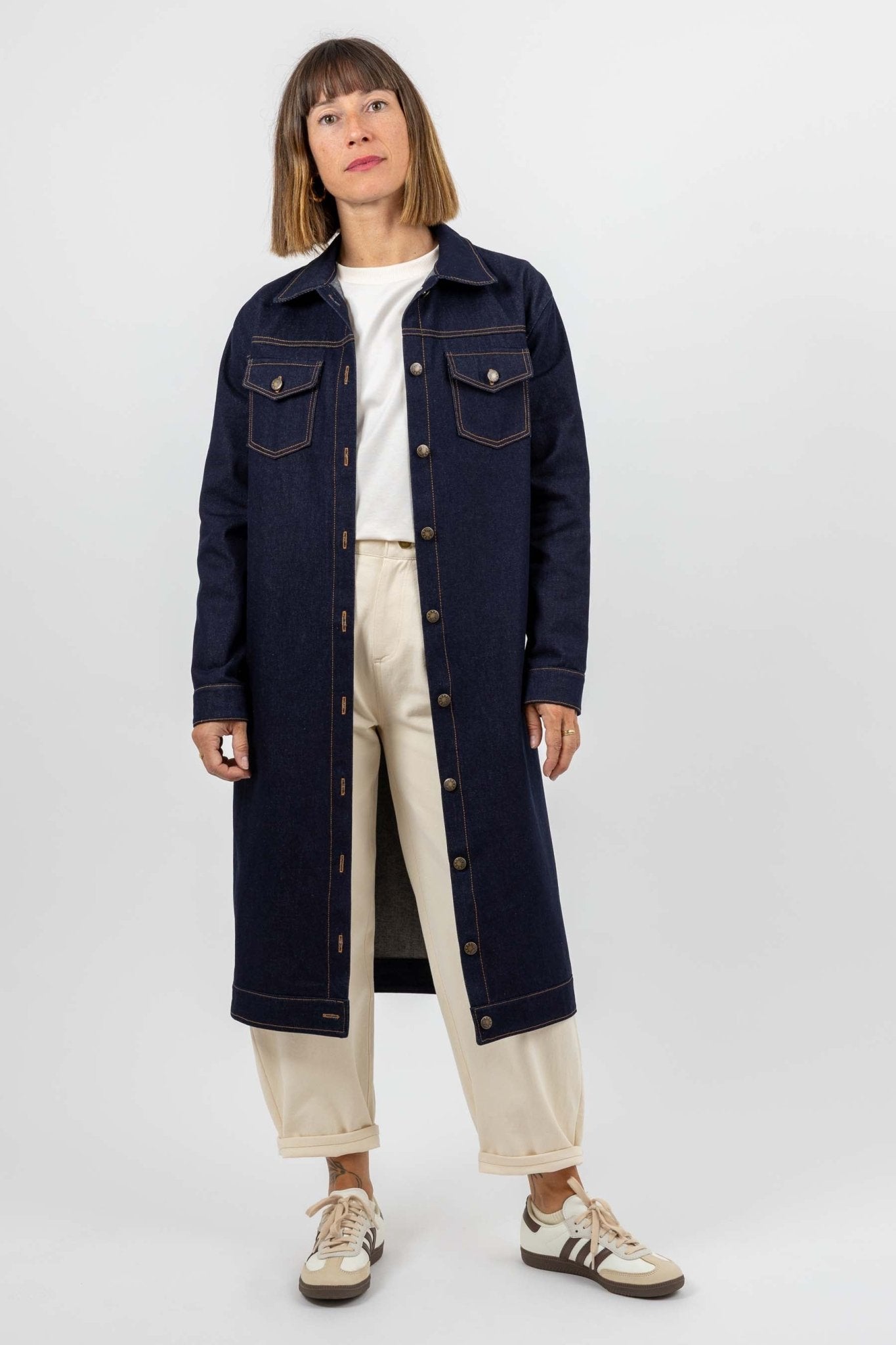 I am GOLD - Denim Jacket Pattern - I AM PATTERNS - Simplifi Fabric