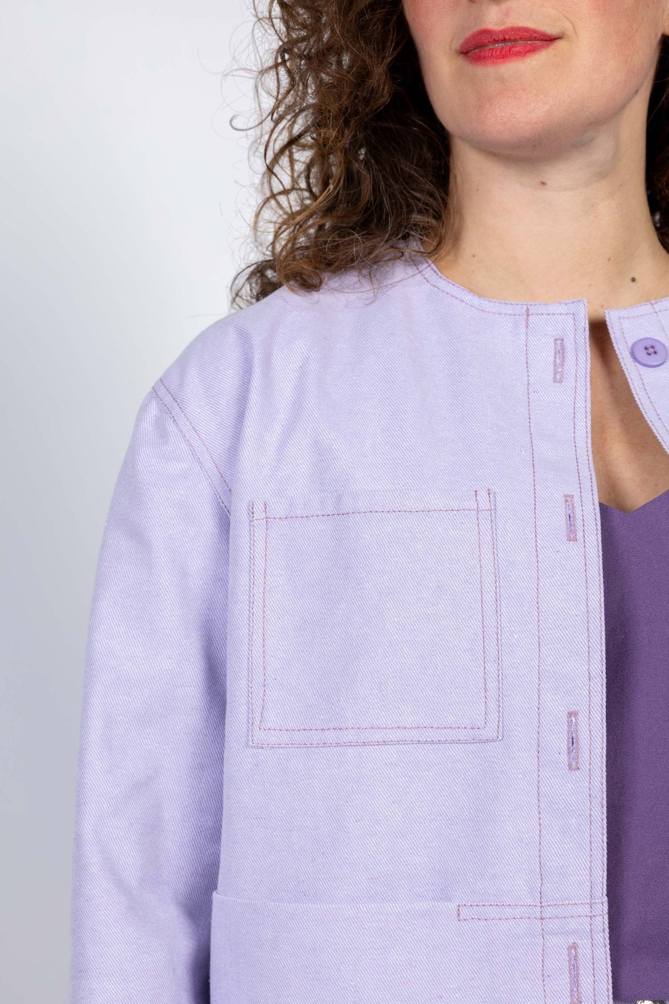 I am GOLD - Denim Jacket Pattern - I AM PATTERNS - Simplifi Fabric