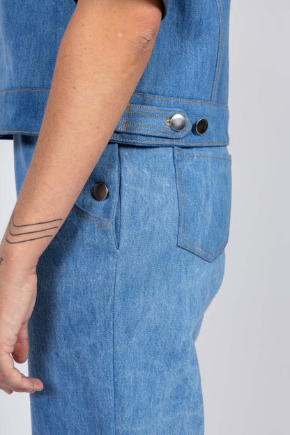 I am GOLD - Denim Jacket Pattern - I AM PATTERNS - Simplifi Fabric