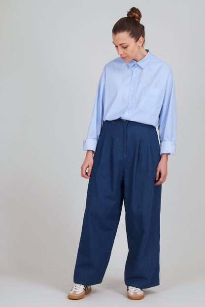 I am HARMONIE - High - Waisted Trouser - I AM PATTERNS - Simplifi Fabric
