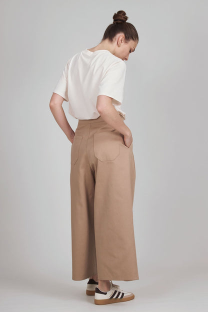 I am HARMONIE - High - Waisted Trouser - I AM PATTERNS - Simplifi Fabric