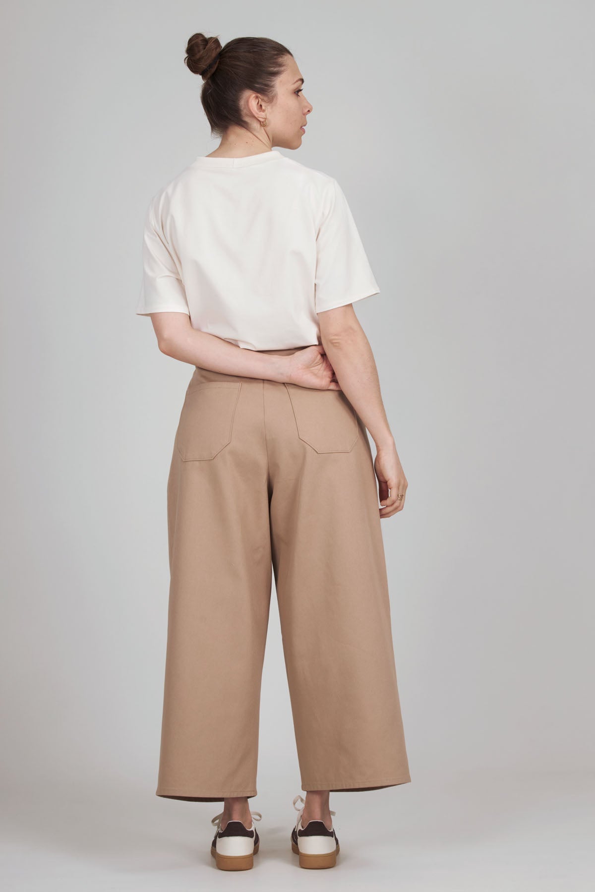 I am HARMONIE - High - Waisted Trouser - I AM PATTERNS - Simplifi Fabric
