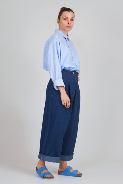 I am HARMONIE - High - Waisted Trouser - I AM PATTERNS - Simplifi Fabric