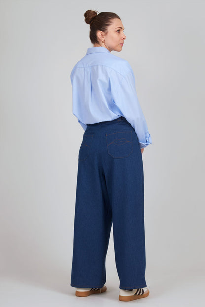 I am HARMONIE - High - Waisted Trouser - I AM PATTERNS - Simplifi Fabric
