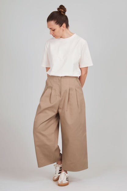 I am HARMONIE - High - Waisted Trouser - I AM PATTERNS - Simplifi Fabric
