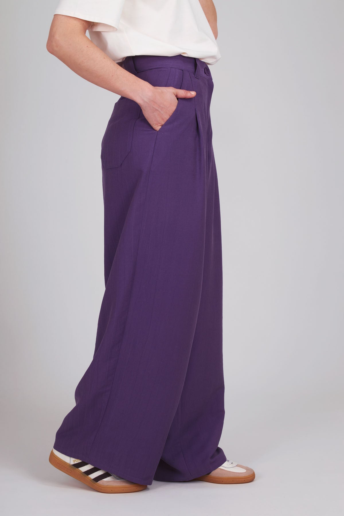 I am HARMONIE - High - Waisted Trouser - I AM PATTERNS - Simplifi Fabric