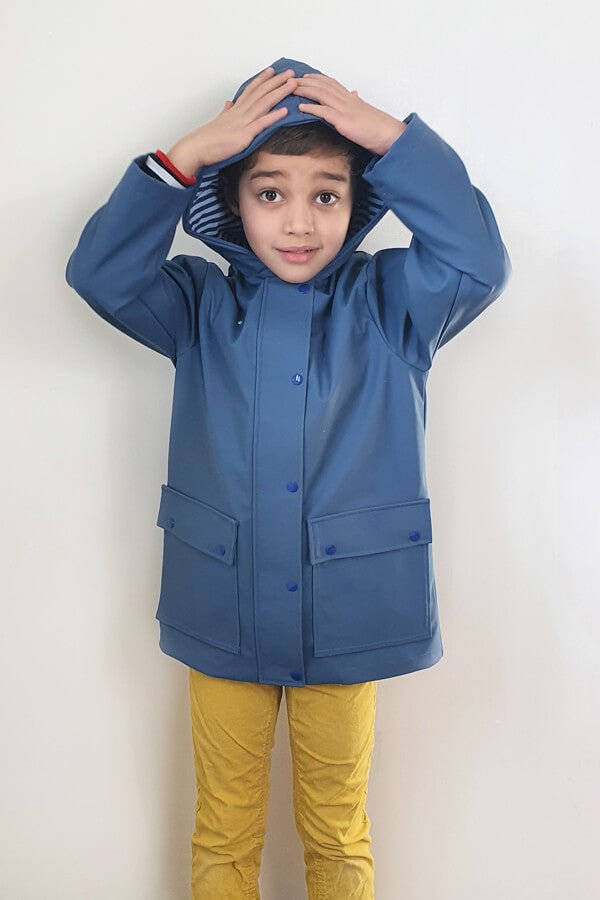 I am JACQUES (Mini / Kids) - Classic Raincoat Pattern - I AM PATTERNS - Simplifi Fabric