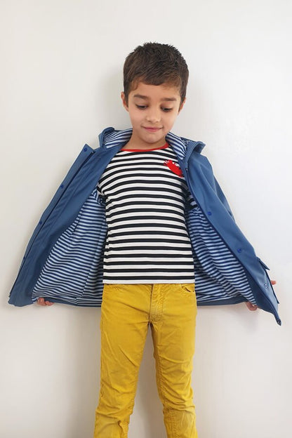 I am JACQUES (Mini / Kids) - Classic Raincoat Pattern - I AM PATTERNS - Simplifi Fabric