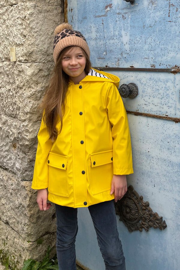 I am JACQUES (Mini / Kids) - Classic Raincoat Pattern - I AM PATTERNS - Simplifi Fabric