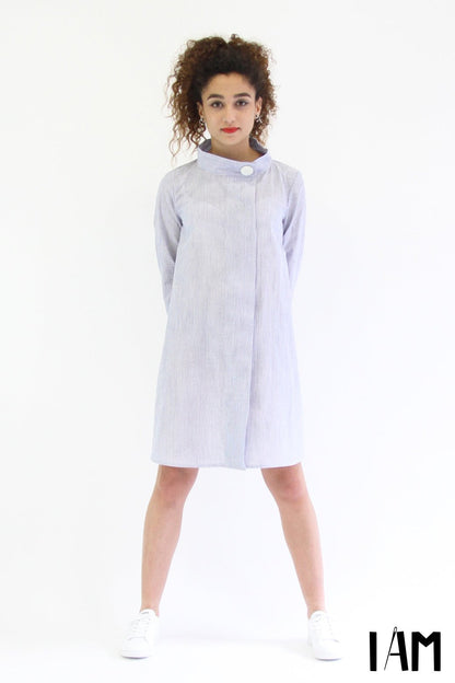 I am LIBELLULE - Shirt, Dress + Jacket Pattern - I AM PATTERNS - Simplifi Fabric