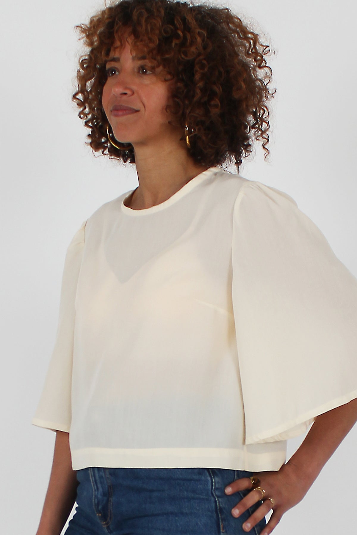 I am LOTUS - Top, Short Dress, Long Dress or Skirt Pattern - I AM PATTERNS - Simplifi Fabric