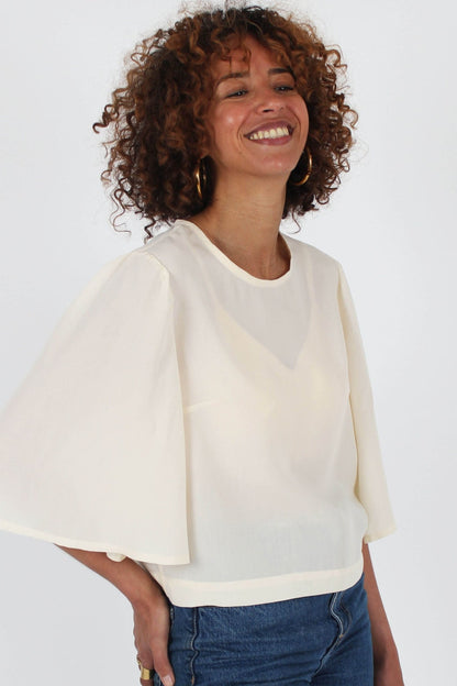 I am LOTUS - Top, Short Dress, Long Dress or Skirt Pattern - I AM PATTERNS - Simplifi Fabric