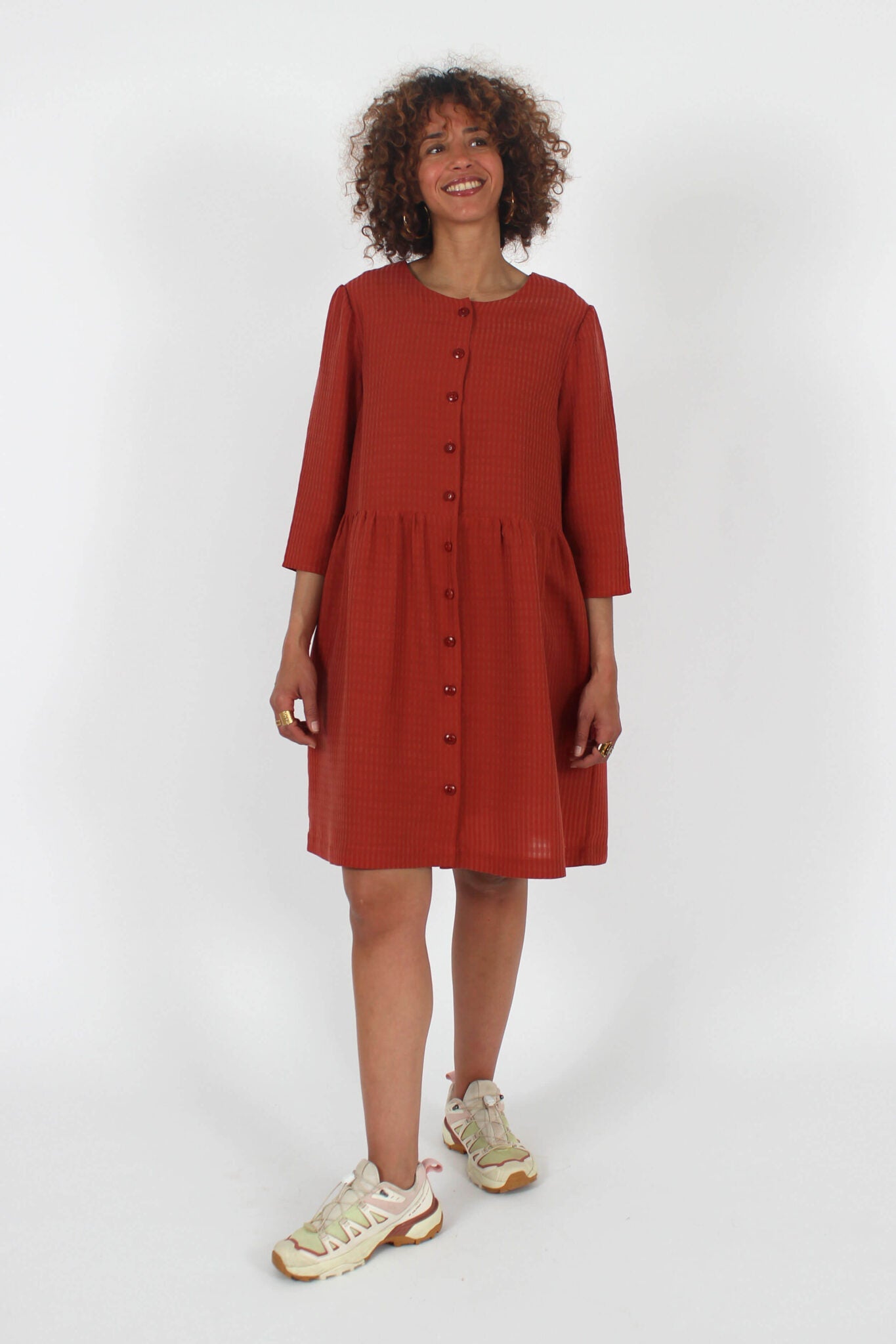 I am LOTUS - Top, Short Dress, Long Dress or Skirt Pattern - I AM PATTERNS - Simplifi Fabric