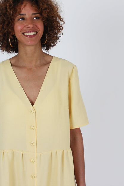 I am LOTUS - Top, Short Dress, Long Dress or Skirt Pattern - I AM PATTERNS - Simplifi Fabric