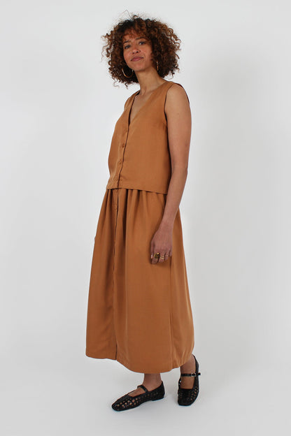 I am LOTUS - Top, Short Dress, Long Dress or Skirt Pattern - I AM PATTERNS - Simplifi Fabric