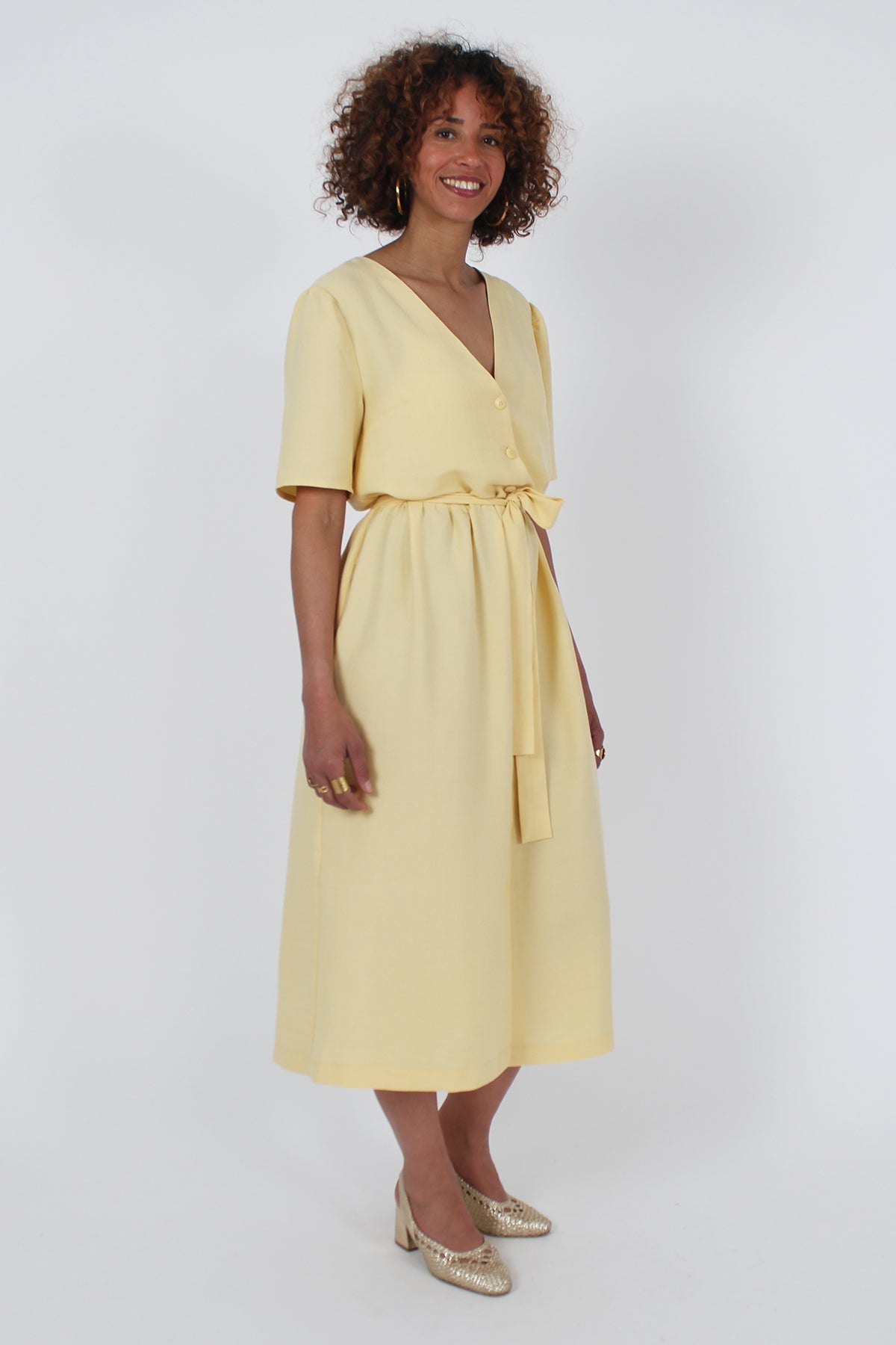 I am LOTUS - Top, Short Dress, Long Dress or Skirt Pattern - I AM PATTERNS - Simplifi Fabric