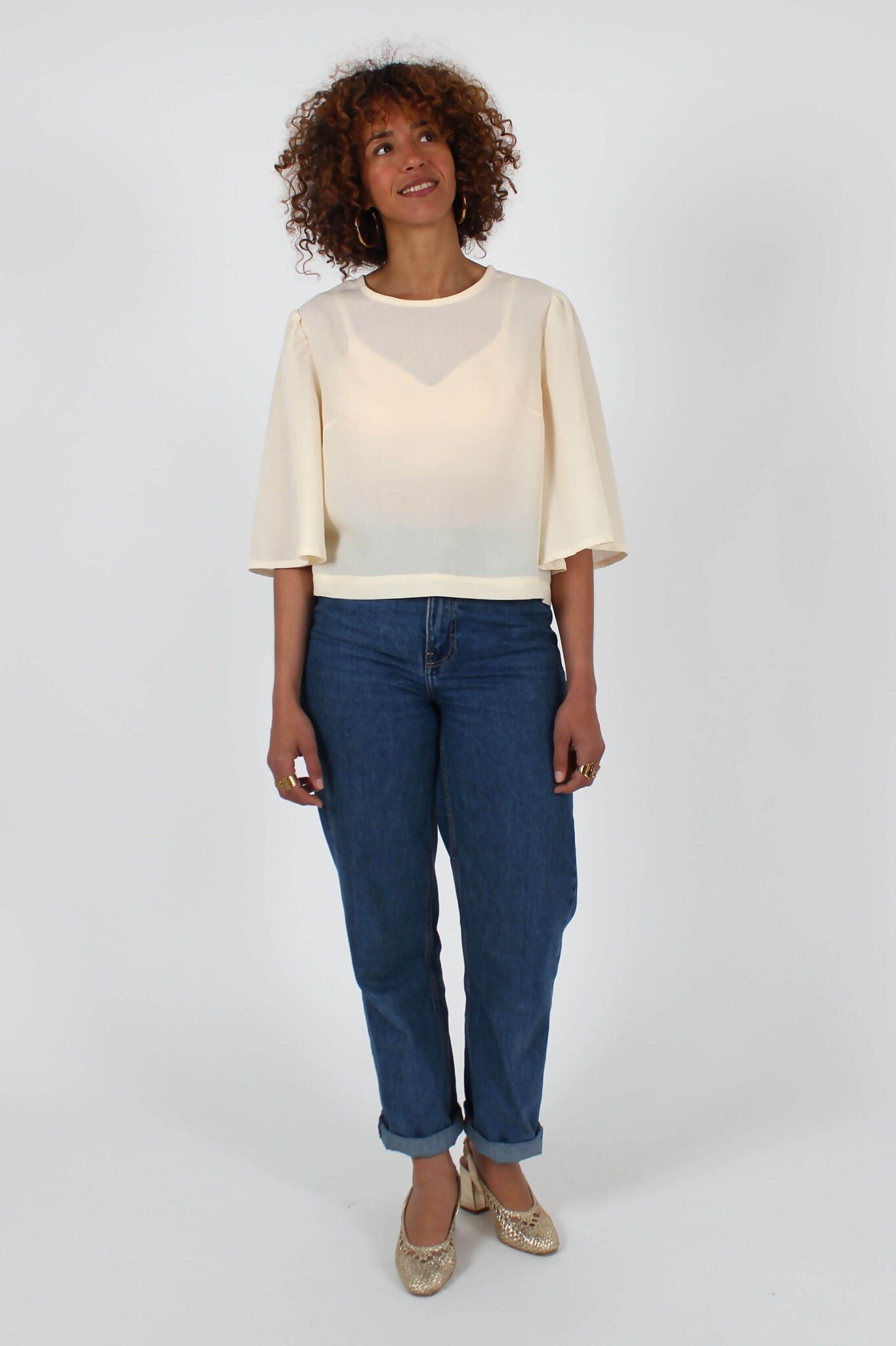 I am LOTUS - Top, Short Dress, Long Dress or Skirt Pattern - I AM PATTERNS - Simplifi Fabric