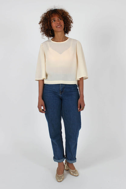 I am LOTUS - Top, Short Dress, Long Dress or Skirt Pattern - I AM PATTERNS - Simplifi Fabric