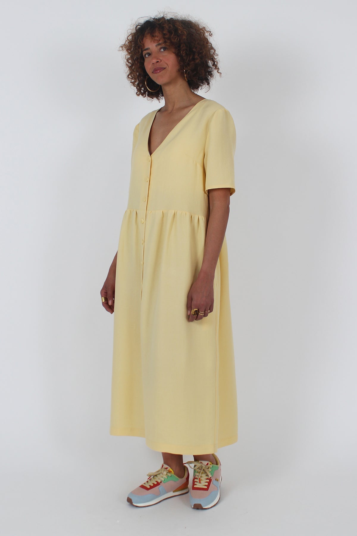 I am LOTUS - Top, Short Dress, Long Dress or Skirt Pattern - I AM PATTERNS - Simplifi Fabric