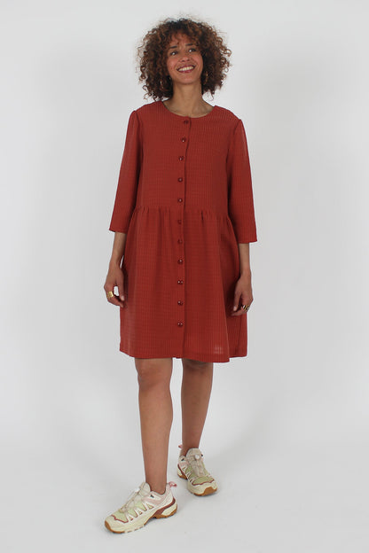 I am LOTUS - Top, Short Dress, Long Dress or Skirt Pattern - I AM PATTERNS - Simplifi Fabric