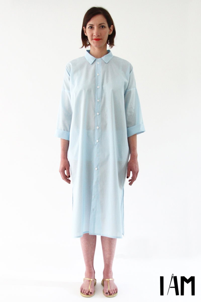 I am LUCIENNE - Shirt, Tunic + Dress Pattern - I AM PATTERNS - Simplifi Fabric