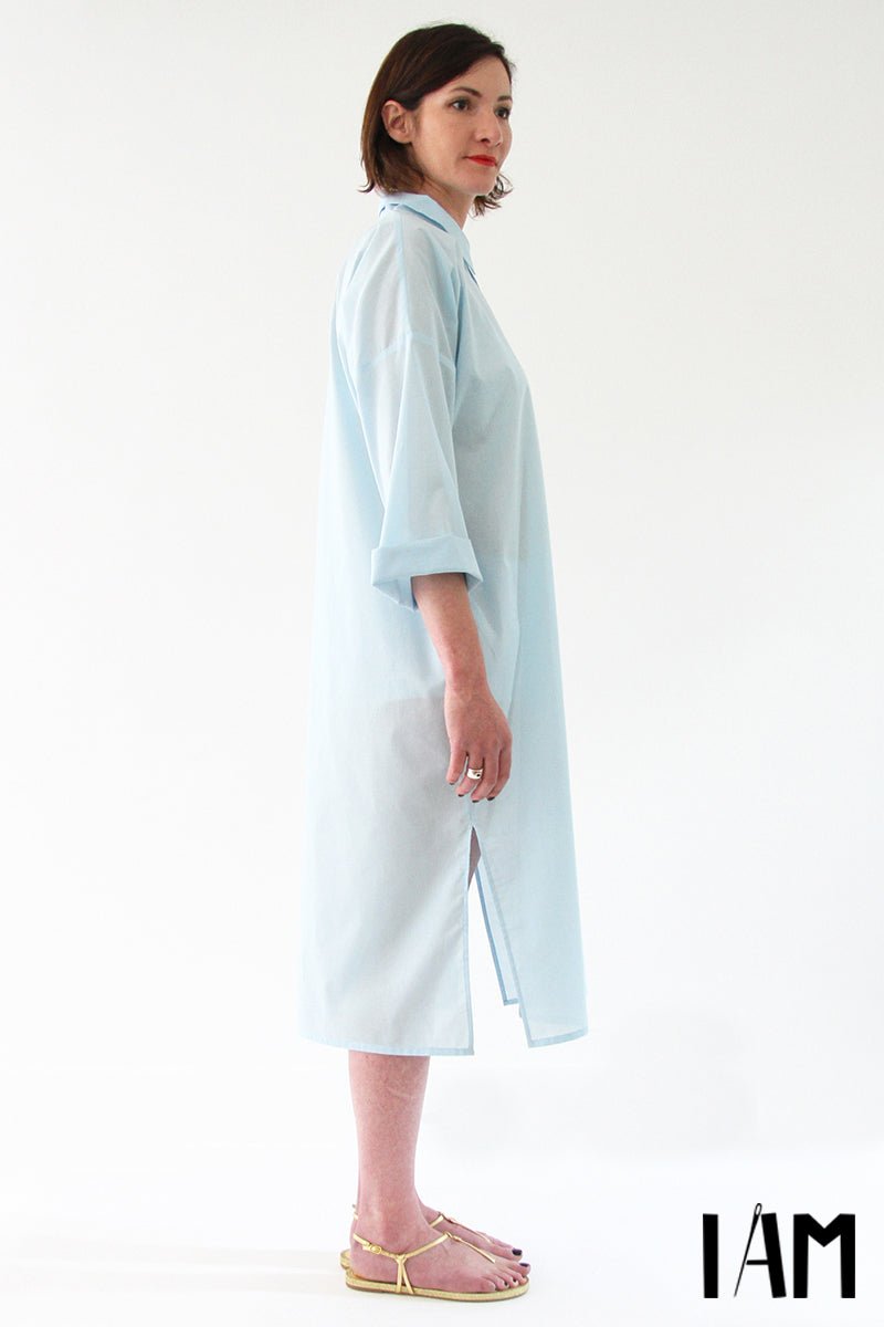 I am LUCIENNE - Shirt, Tunic + Dress Pattern - I AM PATTERNS - Simplifi Fabric