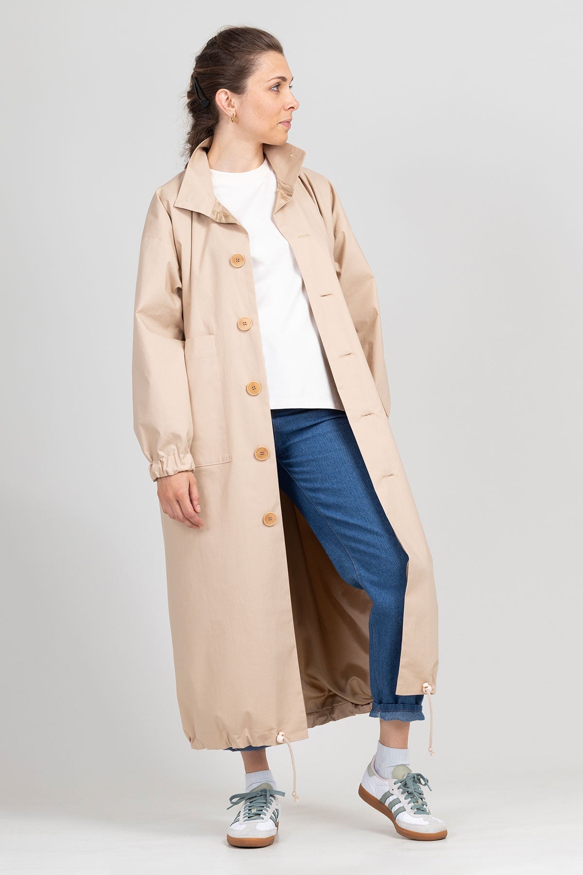 I am MAGE - Oversized Jacket Pattern - I AM PATTERNS - Simplifi Fabric