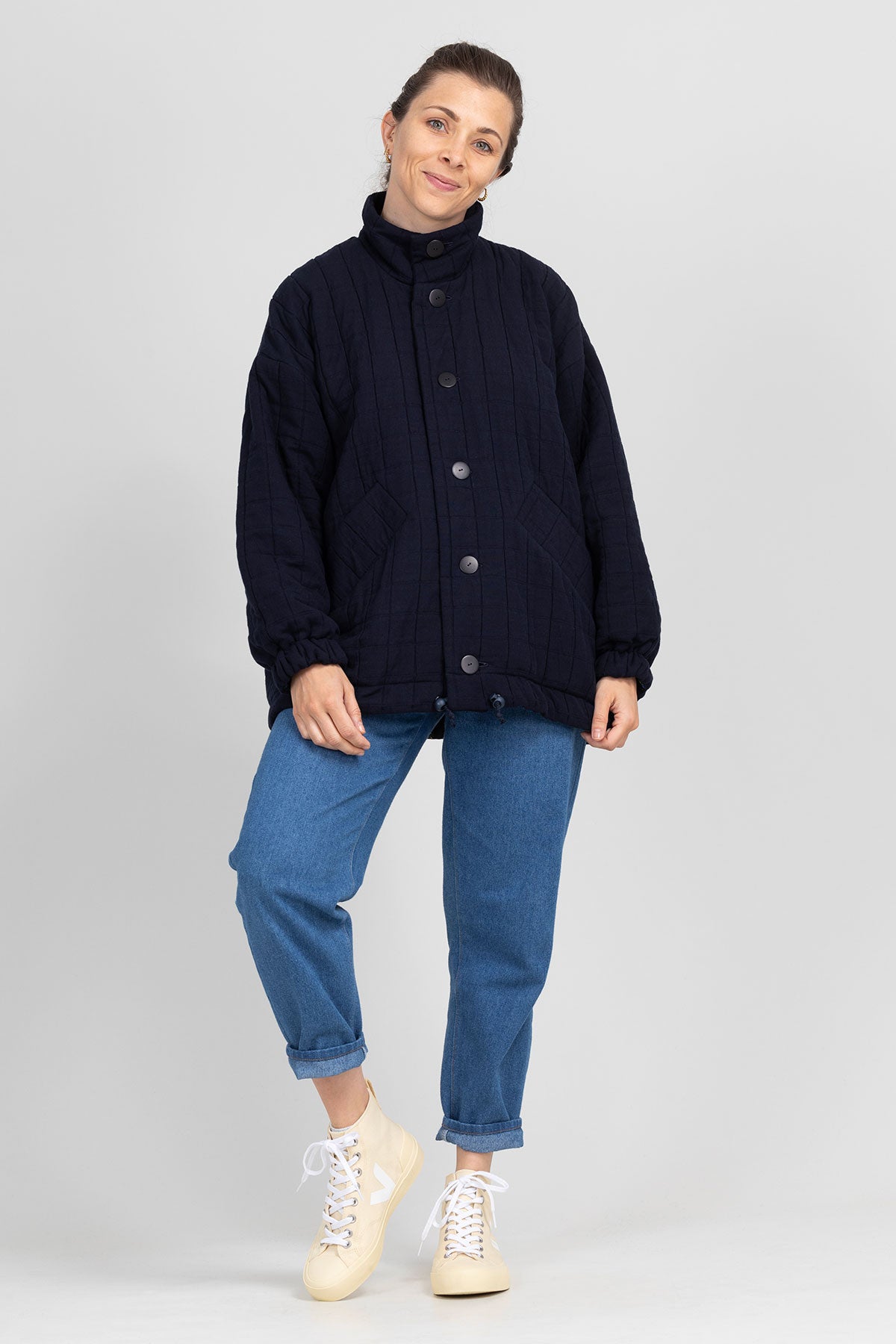 I am MAGE - Oversized Jacket Pattern - I AM PATTERNS - Simplifi Fabric