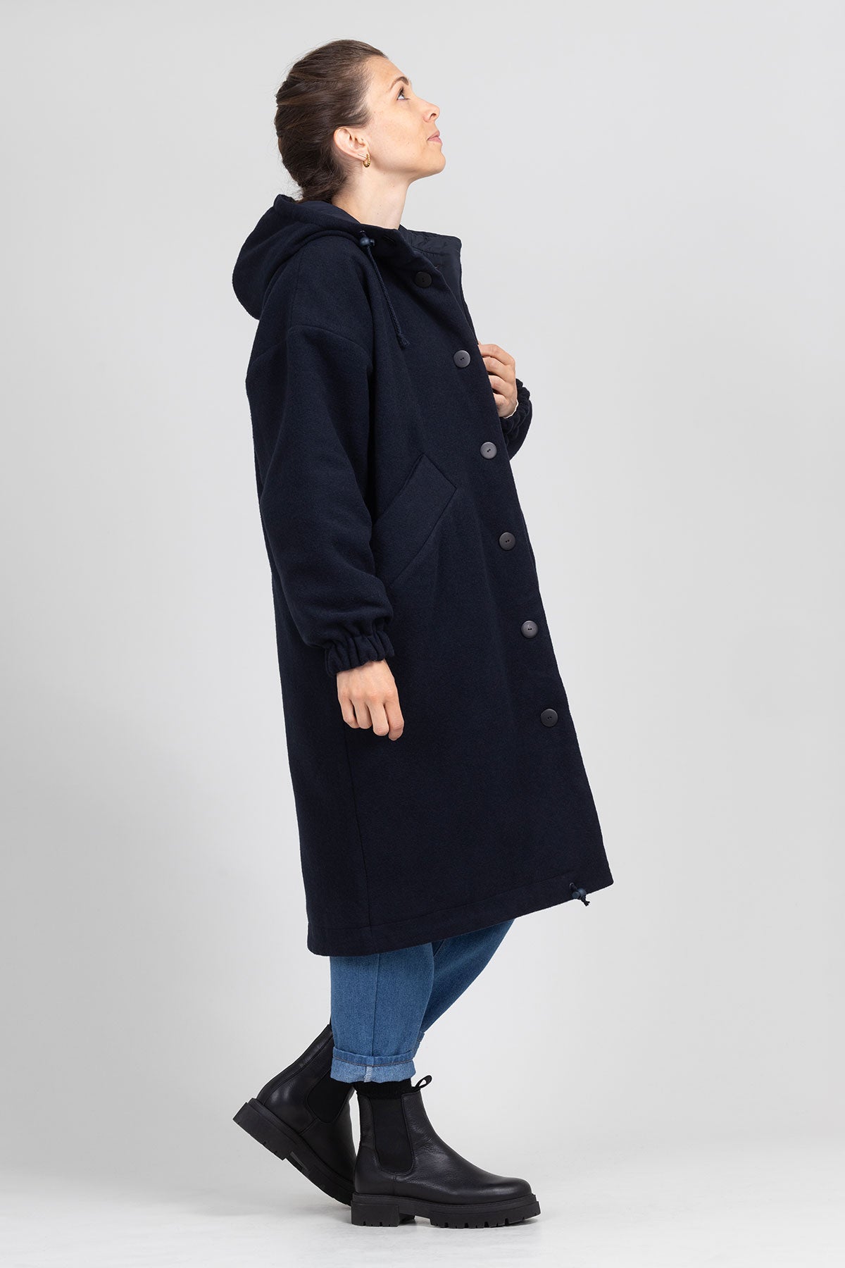 I am MAGE - Oversized Jacket Pattern - I AM PATTERNS - Simplifi Fabric