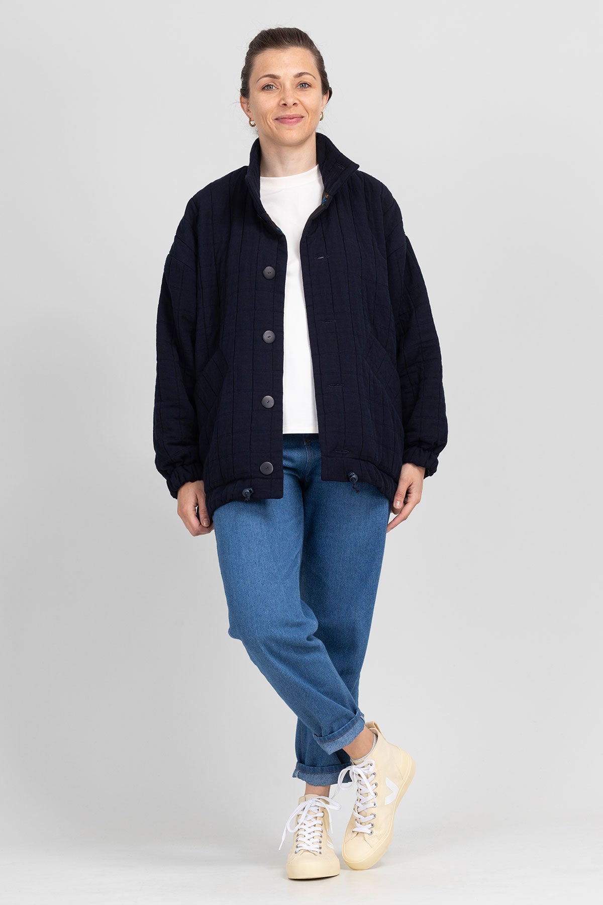 I am MAGE - Oversized Jacket Pattern - I AM PATTERNS - Simplifi Fabric