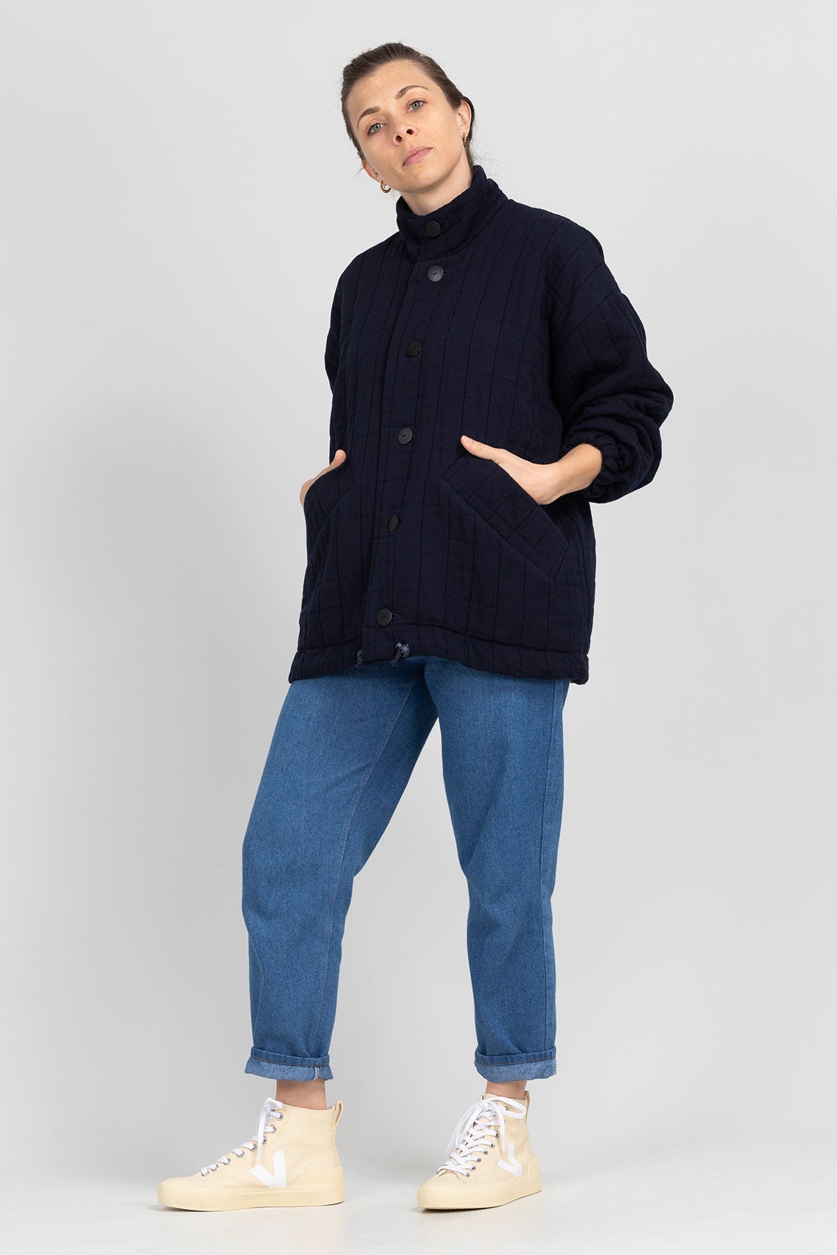 I am MAGE - Oversized Jacket Pattern - I AM PATTERNS - Simplifi Fabric