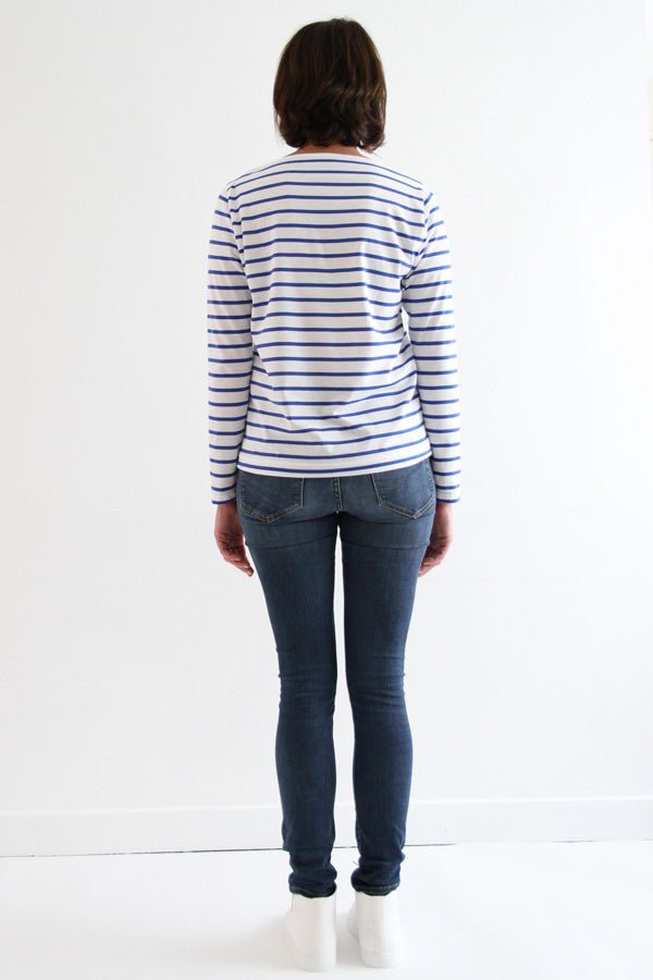 I am MILOR (Ladies) - Classic Boatneck Tshirt Pattern - I AM PATTERNS - Simplifi Fabric