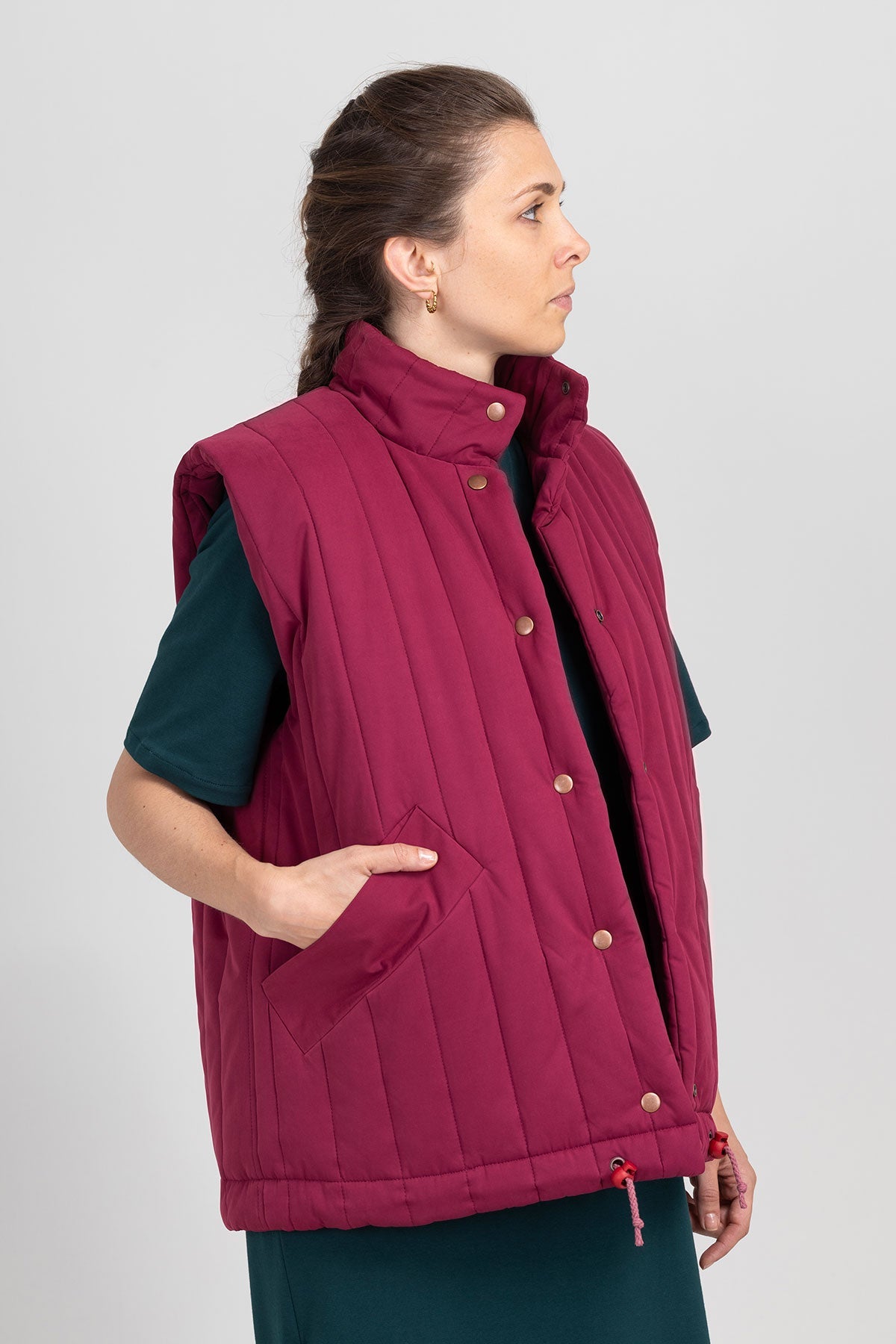 I am MIRA - Jacket / Vest Pattern - I AM PATTERNS - Simplifi Fabric