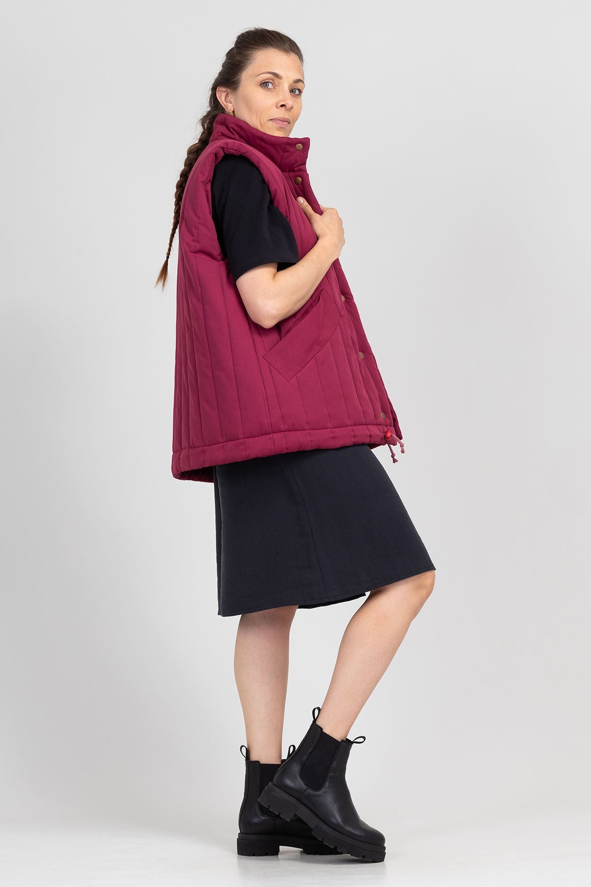 I am MIRA - Jacket / Vest Pattern - I AM PATTERNS - Simplifi Fabric