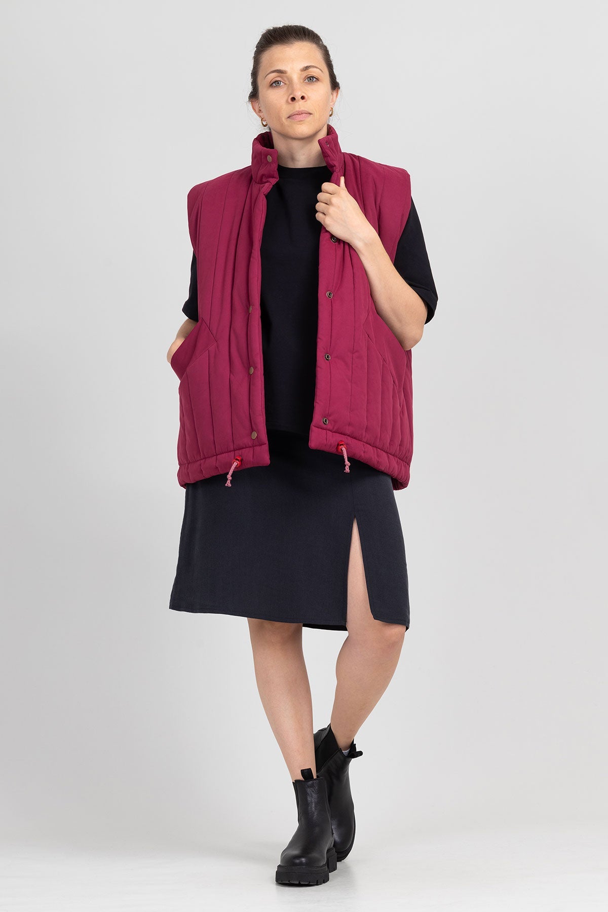 I am MIRA - Jacket / Vest Pattern - I AM PATTERNS - Simplifi Fabric