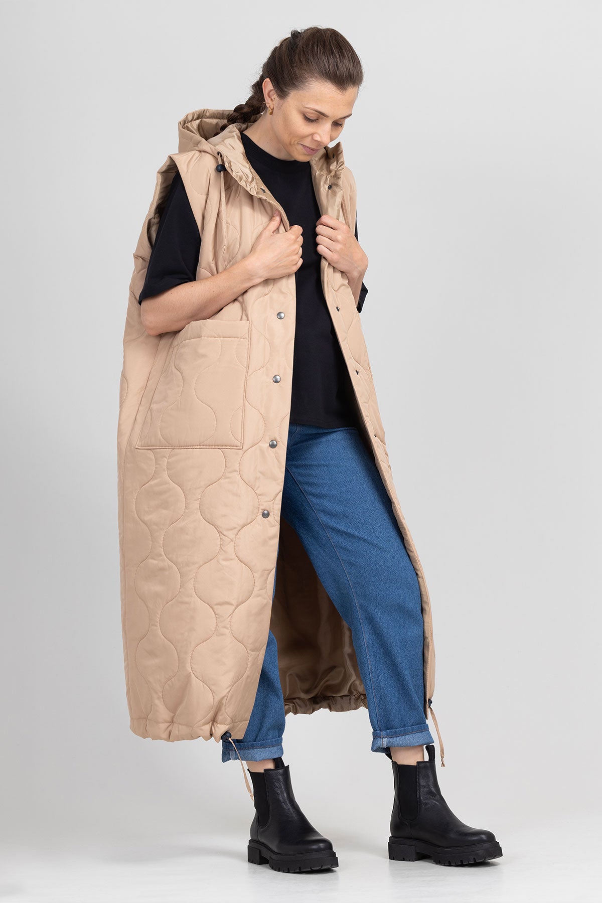 I am MIRA - Jacket / Vest Pattern - I AM PATTERNS - Simplifi Fabric