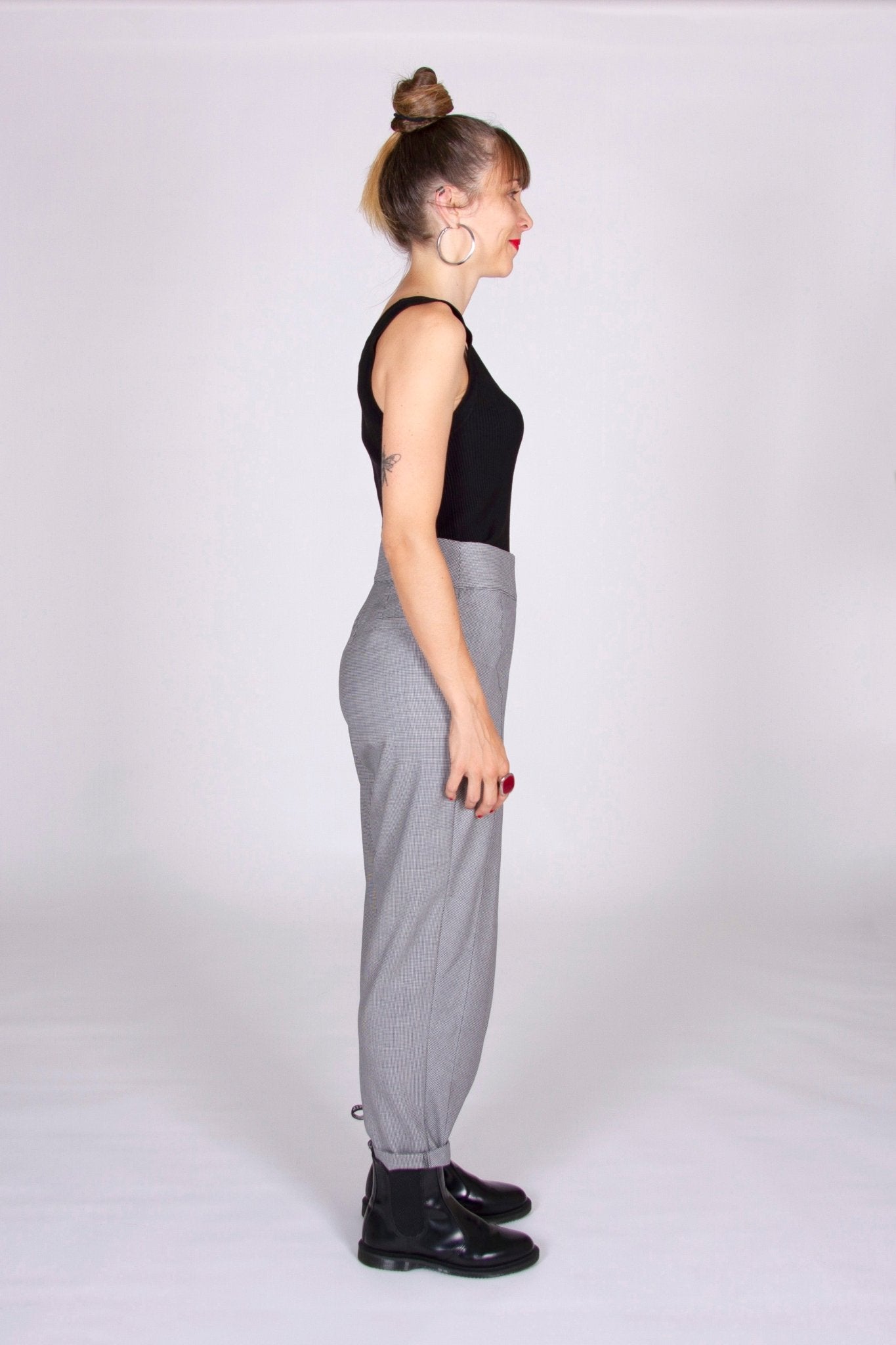 I am PANORAMIX - High - Waist Trouser Pattern - I AM PATTERNS - Simplifi Fabric