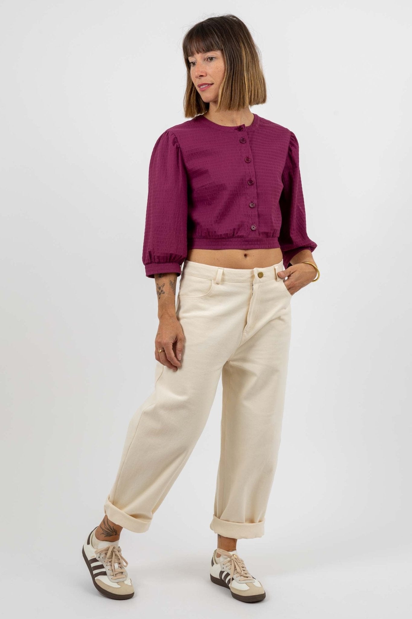 I am PEARL - Blouse Pattern - I AM PATTERNS - Simplifi Fabric