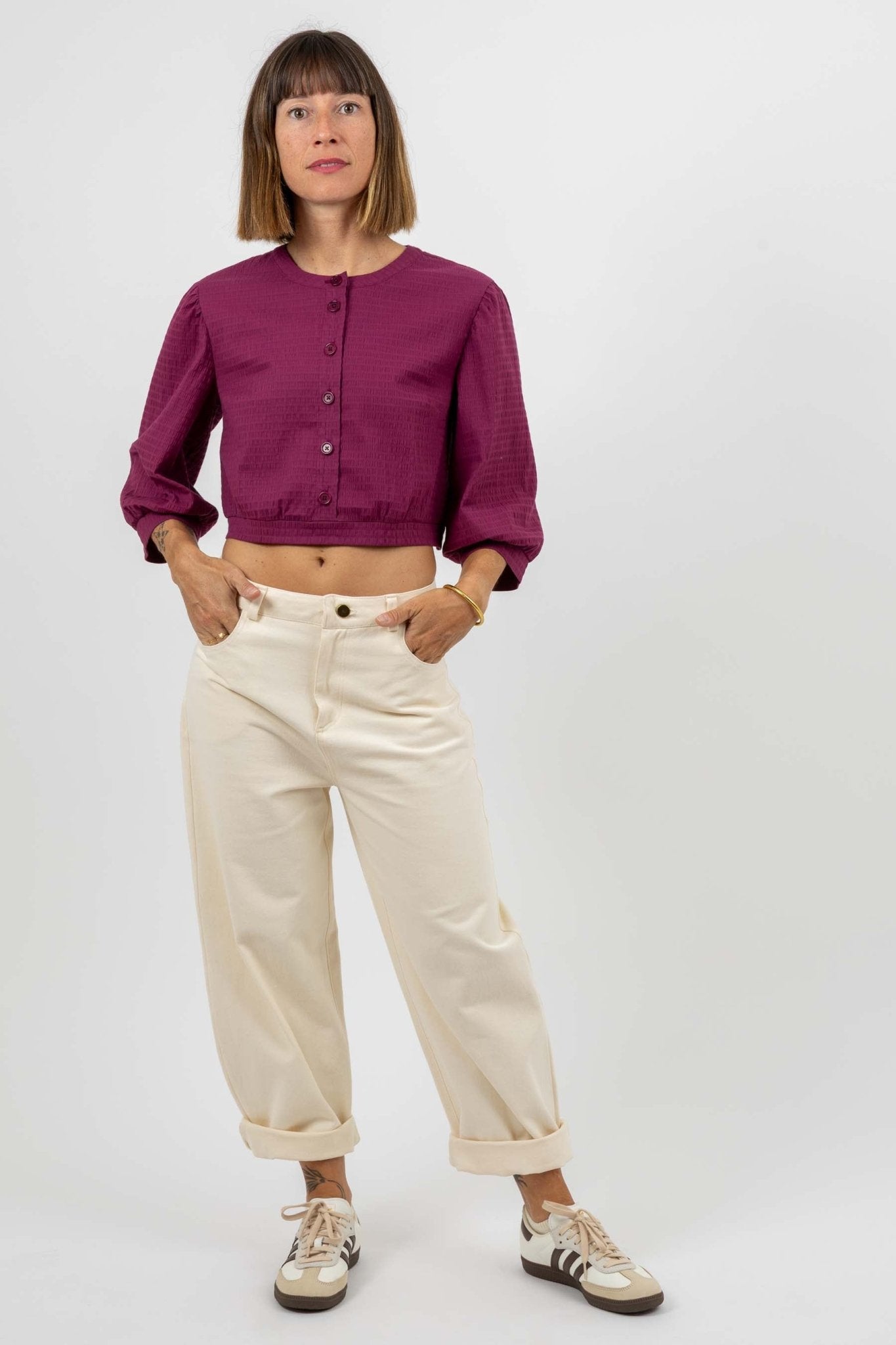 I am PEARL - Blouse Pattern - I AM PATTERNS - Simplifi Fabric