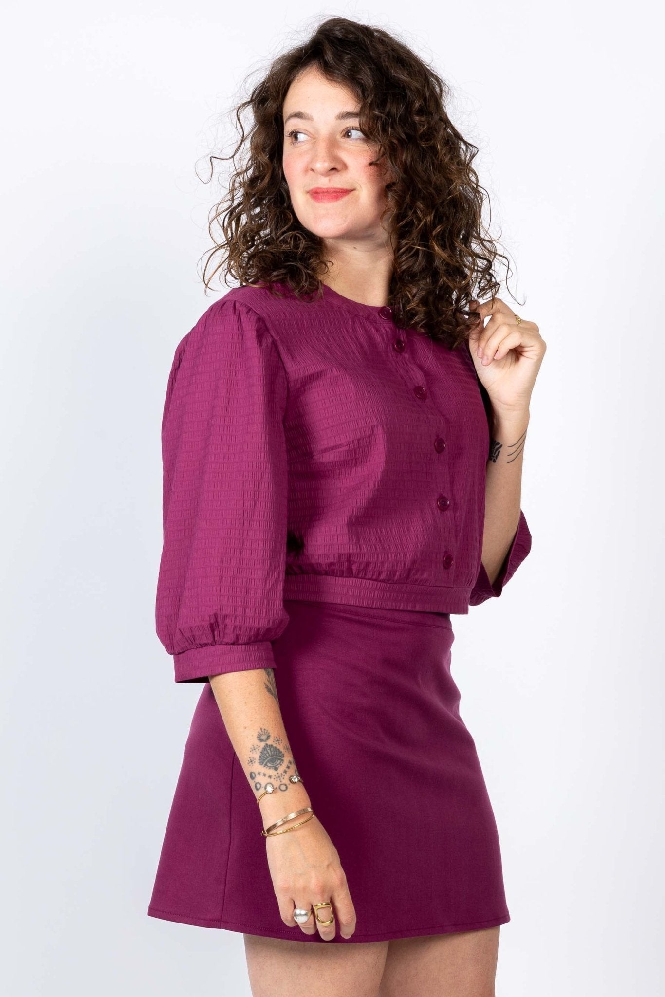 I am PEARL - Blouse Pattern - I AM PATTERNS - Simplifi Fabric