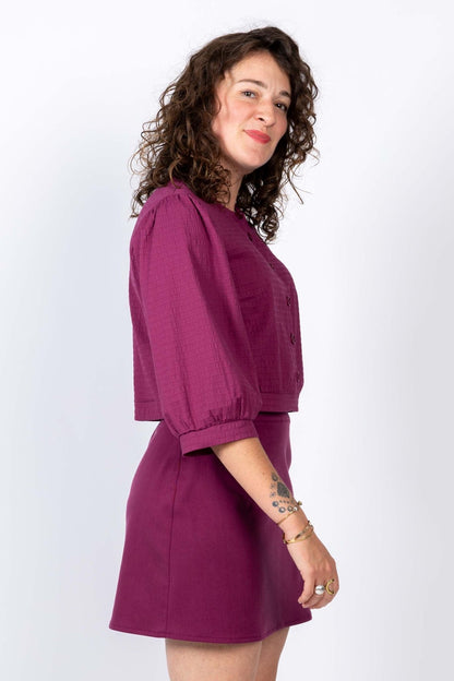 I am PEARL - Blouse Pattern - I AM PATTERNS - Simplifi Fabric