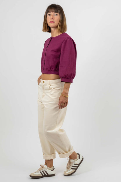 I am PEARL - Blouse Pattern - I AM PATTERNS - Simplifi Fabric